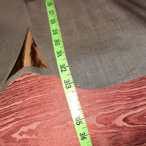 RALPH LAUREN PURPLE LABEL 2 Button Long Sleeve 100% Wool Blazer Men's Sz 44L - Picture 16 of 16